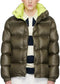 Moncler High Neck Padded Jacket "Olive green"