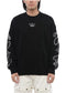 Off-White Bandana Crew Neck Sweatshirt 'Black'
