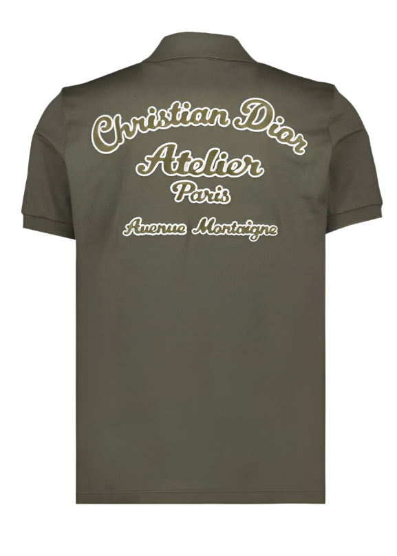 Christian Dior Atelier Polo Shirt 'Green'