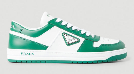 PRADA Downtown leather sneakers