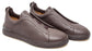 Zegna triple stitch low-top