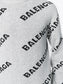 Balenciaga logo crew neck sweater