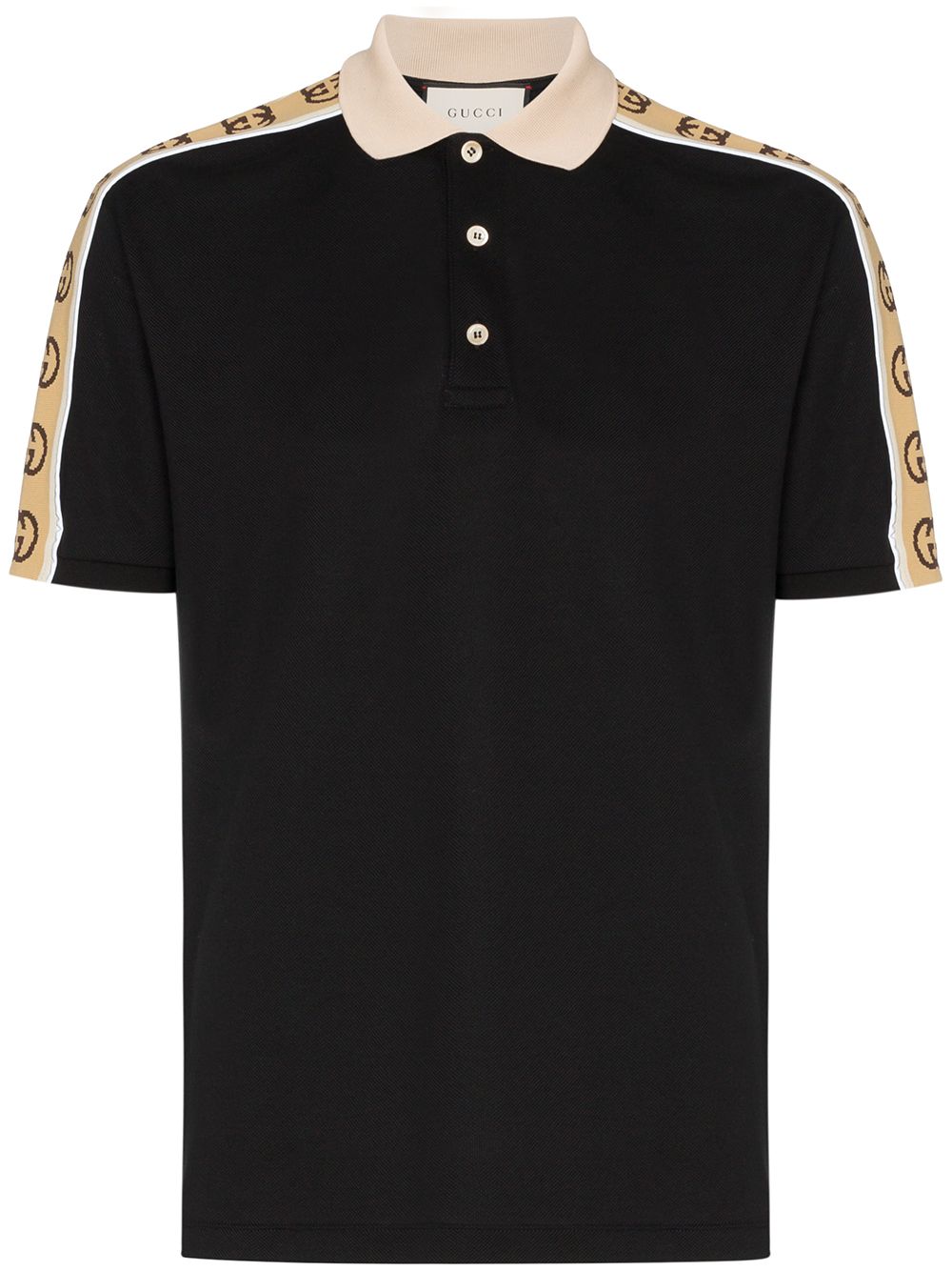 Gucci GG stripe polo shirt
