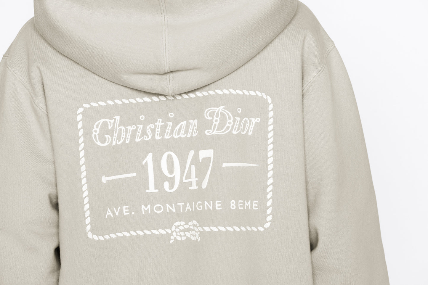 Christian Dior LOOSE-FITTING CD 1947 HOODIE