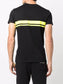 Balmain x Rossignol stripe logo-print T-shirt