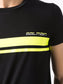 Balmain x Rossignol stripe logo-print T-shirt