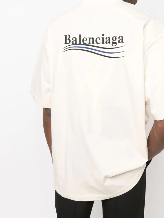 Balenciaga logo-print short-sleeved T-shirt