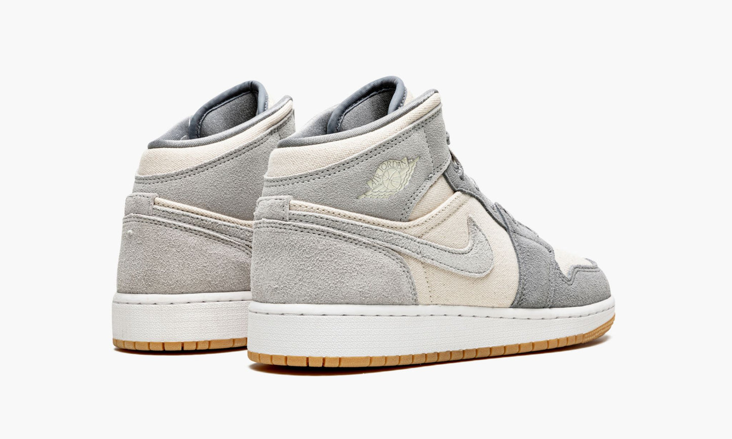 AIR JORDAN 1 MID SE GS "Coconut Milk / Particle Grey"