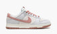 NIKE DUNK LOW FOSSIL ROSE