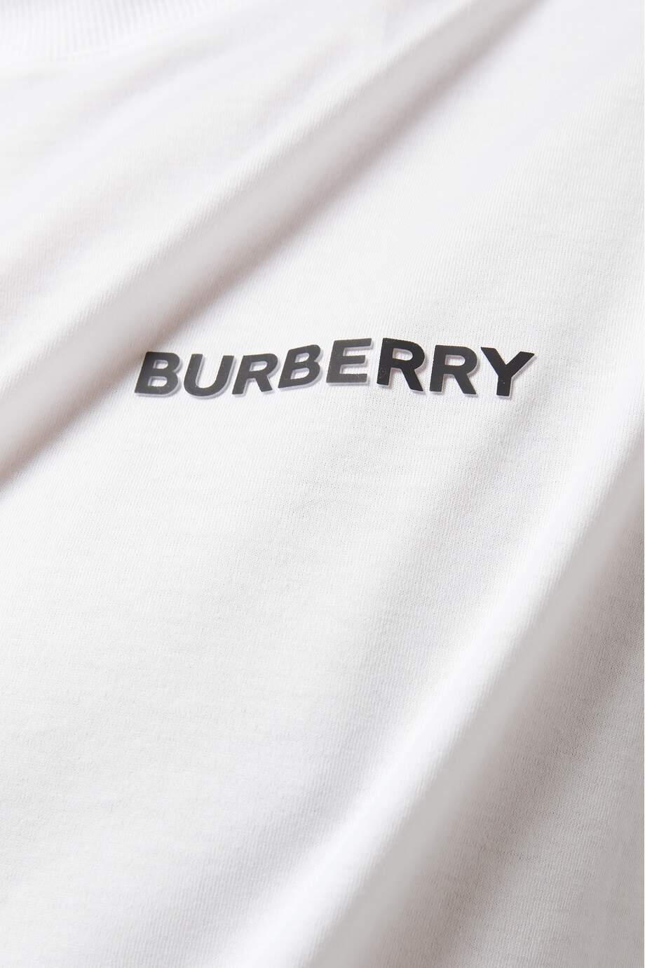 BURBERRY Logo Print T-shirt in Organic Cotton Jersey