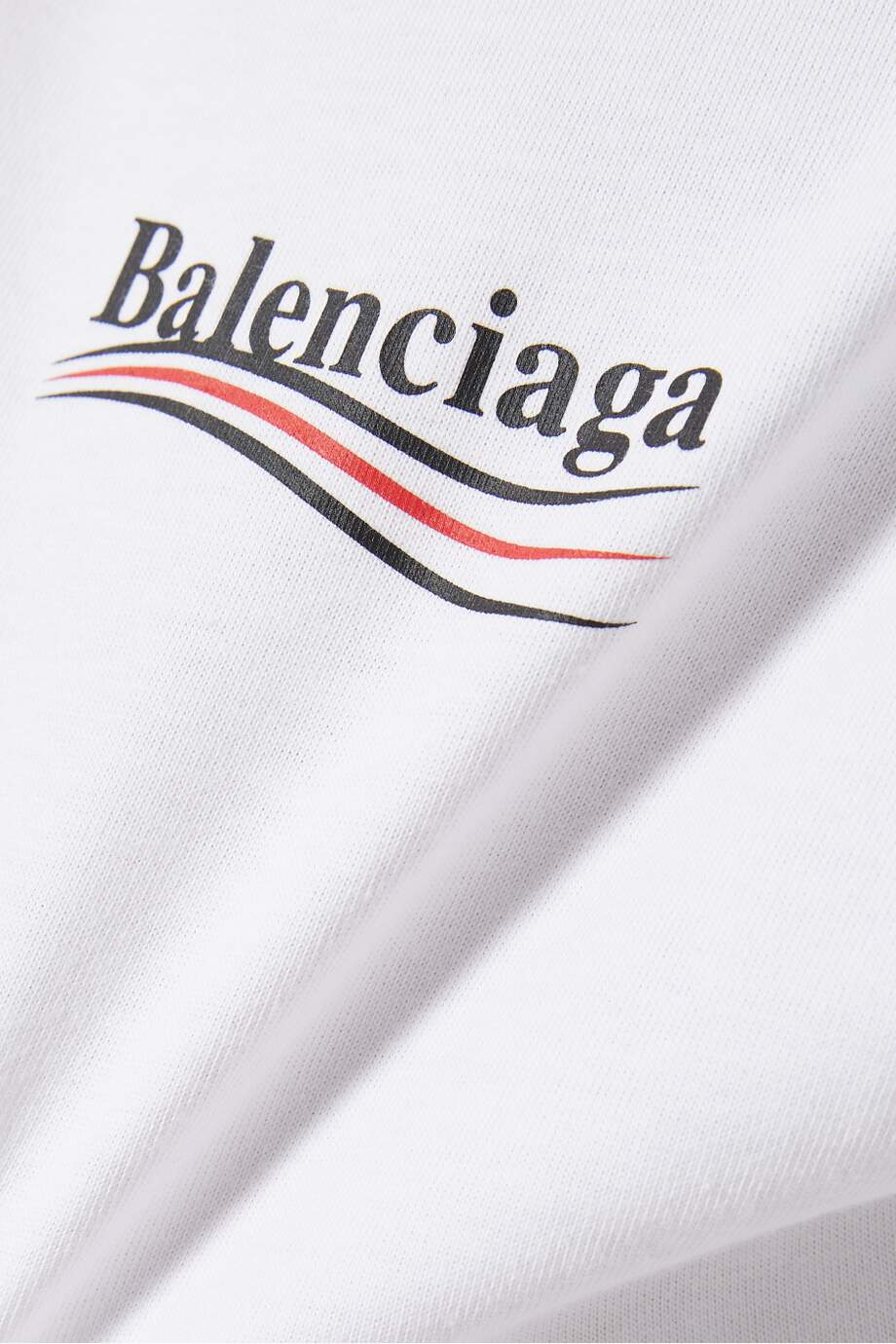 BALENCIAGANEW  Political Campaign T-shirt in Vintage Jersey