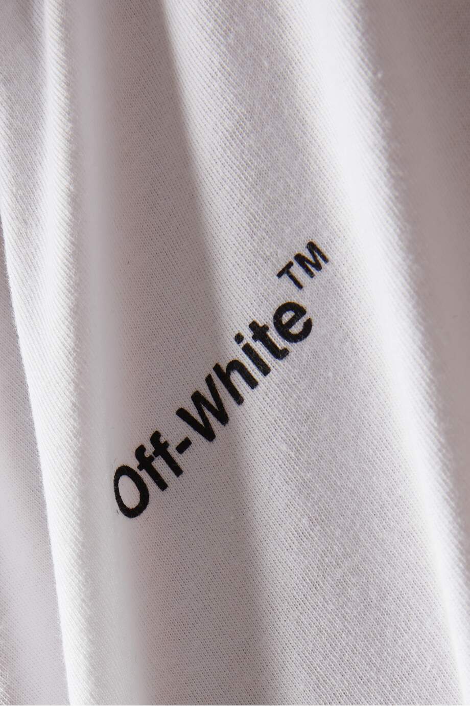 OFF-WHITE Wave Arrows Slim T-shirt in Cotton Jersey