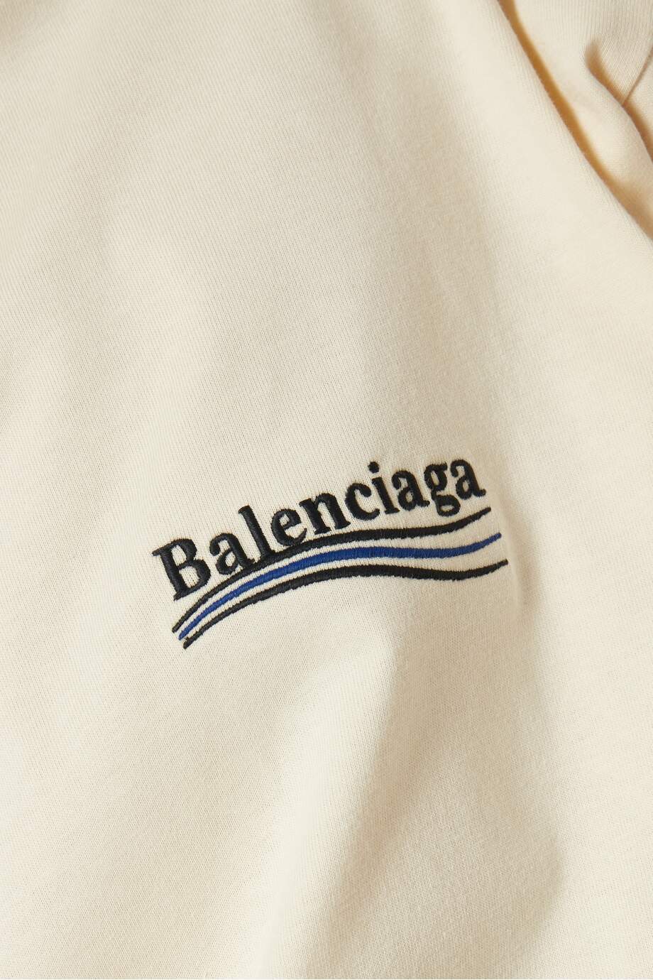 BALENCIAGA Political Campaign T-shirt in Vintage Jersey