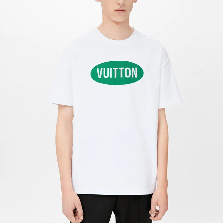 Louis Vuitton Mens Logo-print Cotton T-shirt