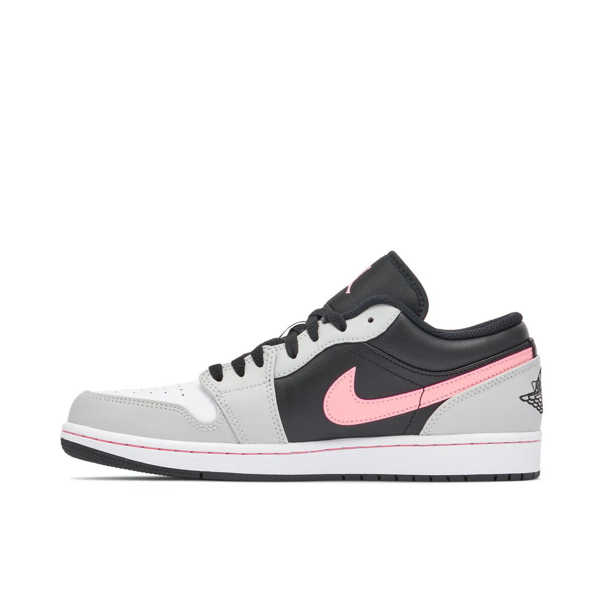 AIR JORDAN 1 LOW GREY BLACK PINK