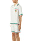 Casablanca Orbite Au Tour De L'Orange Silk Shirt