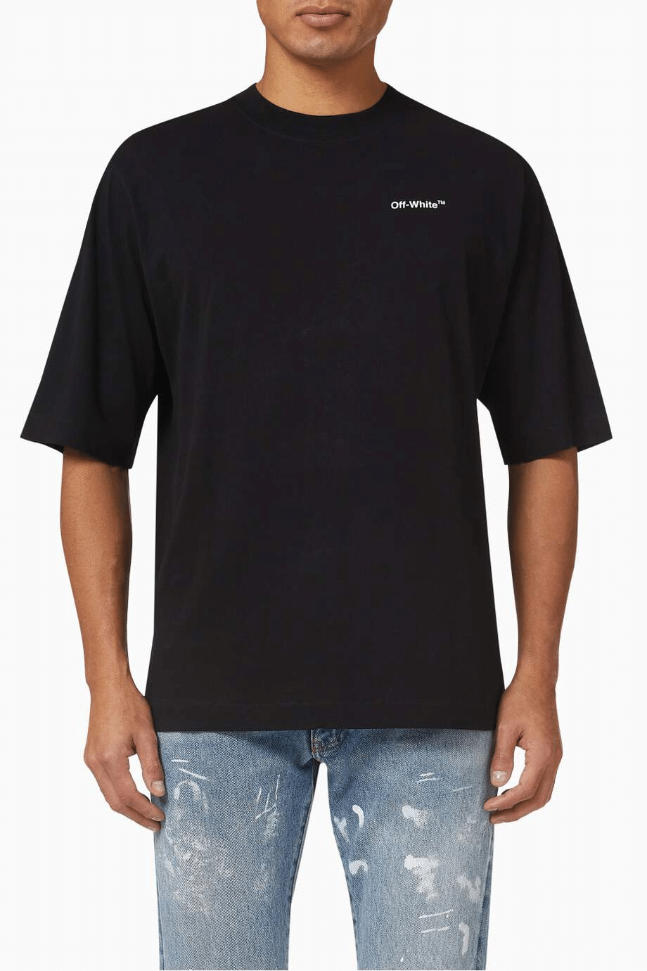 OFF-WHITE Caravaggio Crownin Skate T-shirt in Cotton – EBITAF