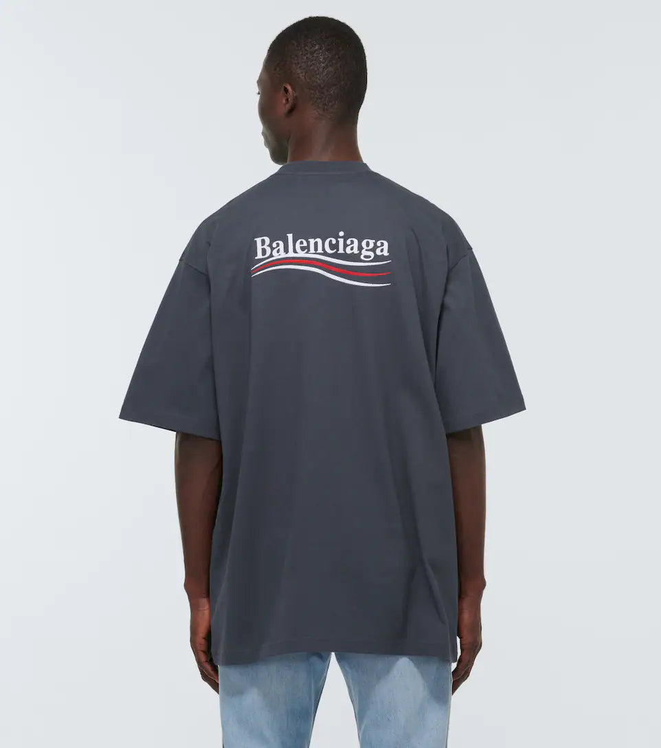 BALENCIAGA Logo cotton T-shirt