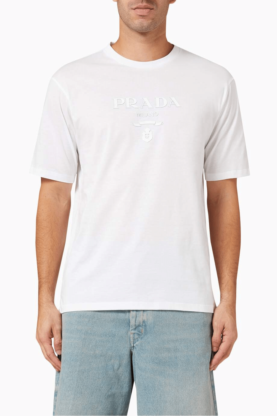 PRADA T-shirt in Cotton Jersey