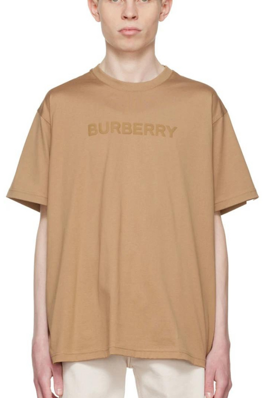 BURBERRY Brown Cotton T-Shirt
