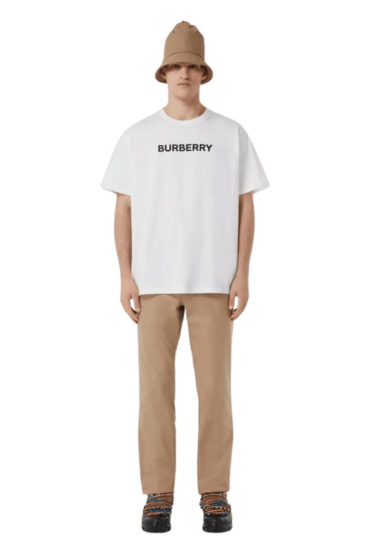 BURBERRY White t-shirt with logo