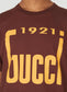 GUCCI 1921 T-Shirt in Brown