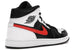 Jordan 1 Mid Black Chile Red White