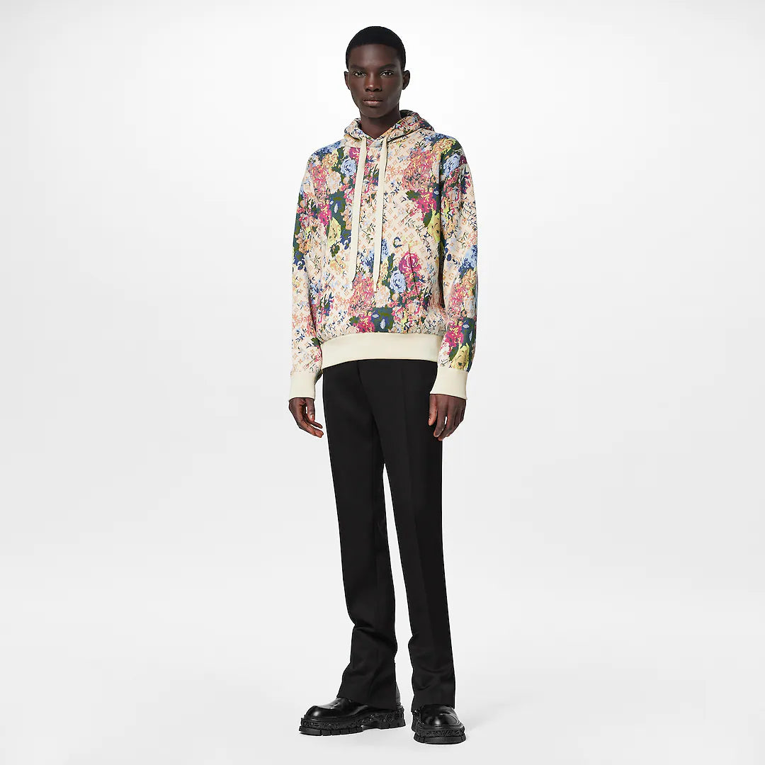 Louis vuitton flower hoodie hotsell