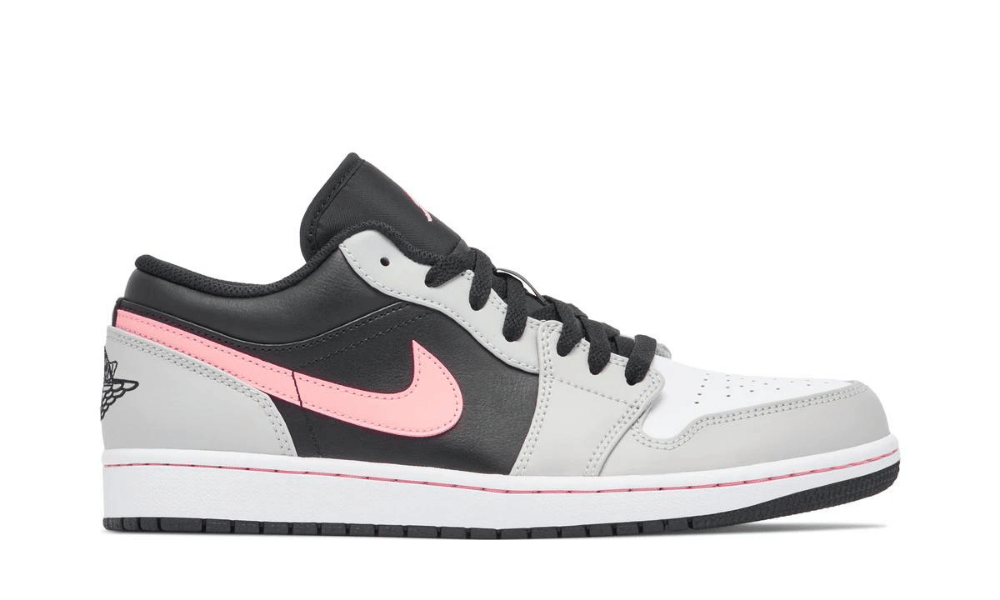 AIR JORDAN 1 LOW GREY BLACK PINK